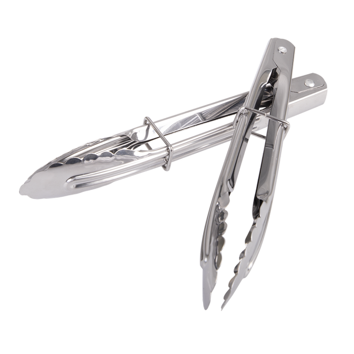 Appetito Stainless Steel Mini Tongs 18cm - Set 2