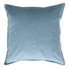 Zaab Ludo Cotton Velvet Cushion - Blue