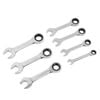Craftright 7 Piece Stubby Ratchet Spanner Set