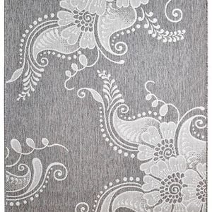 Long Island 2902 W71e 120x170 Brown Cream Rug