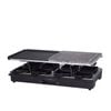 Davis & Waddell 8 Person Electric Party Grill and Raclette Black