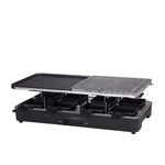 Davis & Waddell 8 Person Electric Party Grill and Raclette Black