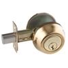 Schlage Polished Brass Regent Series Denver Single Cylinder And Turn Deadbolt