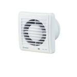 Blauberg 100mm White AERO Wall / Ceiling Exhaust Fan With Run On Timer
