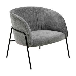 Modern Furniture MILANI 74x71cm Lounge Chair - Anthracite