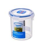 Lock & Lock 700ml Airtight Classic Round Food Container Tall - Clear