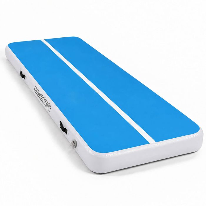 Powertrain Airtrack 20cm Thick 4m x 2m Inflatable Gymnastics Tumbling ...