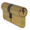Austyle 65mm Satin Brass Double Cylinder 99144