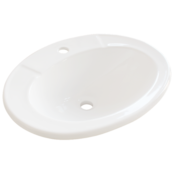 Estilo Allana Vitreous China Drop-In Basin