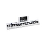 Costway 88-Key Electronic Keyboard Digital Piano w/Bluetooth, White