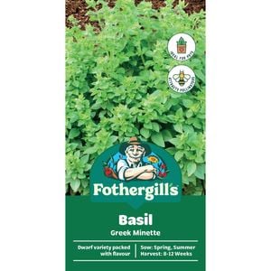 Fothergill's Basil Greek Minette - 300 Seeds