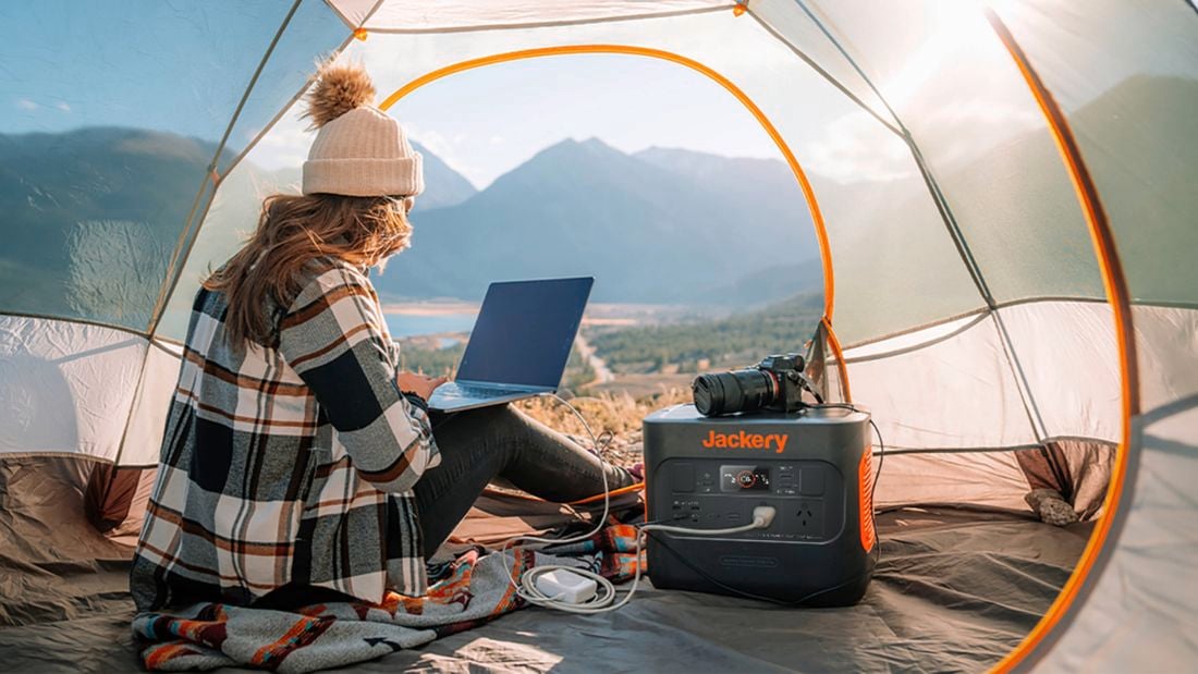 Hero image for article: Power up your camping holiday with a Jackery solar generator