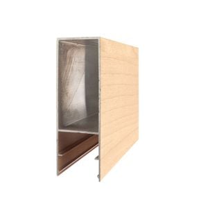 DECO 150 x 50mm 6.5m Curly Birch DecoBatten QuickClick Cover