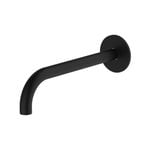 Gareth Ashton Black 220mm Poco Curved Basin Spout WELS 6 Star 4 L/min