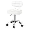 ALFORDSON Salon Stool Backrest Swivel White