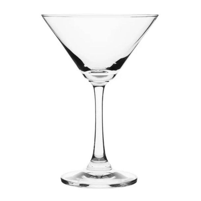 Olympia Cocktail Martini Glasses Traditional V Shape 210ml 6 Pack