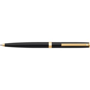 Sheaffer Sagaris Ball Point Pen Office Writing Stationery Gloss Black/gold Tt