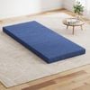 Giselle Folding Mattress 10cm Single Foldable Foam Blue Bed Mat