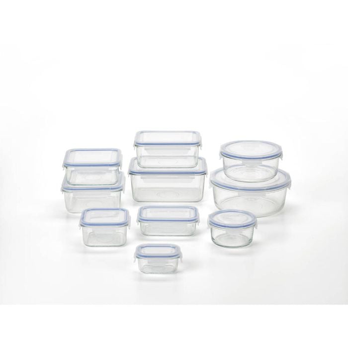 Glasslock 10 piece glass container set