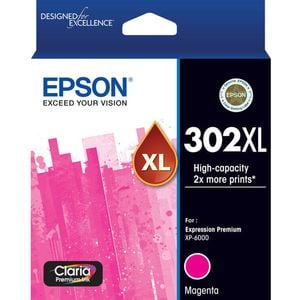 Epson GENUINE Original Epson 302XL Magenta Ink Cartridge Toner Claria Premium T01Y392