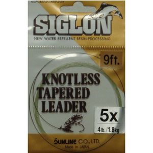 Sunline Siglon 9ft Knotless Tapered Fishing Leader 2x (10lb)