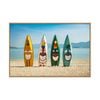 Artey | Cheese Boards - Framed Canvas - Natural Frame - 110 x 165cm