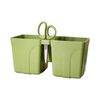 Green Herb Planter With Scissors Garden Decoration