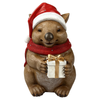 Galah Light Up Festive Wombat Statue With Batteries