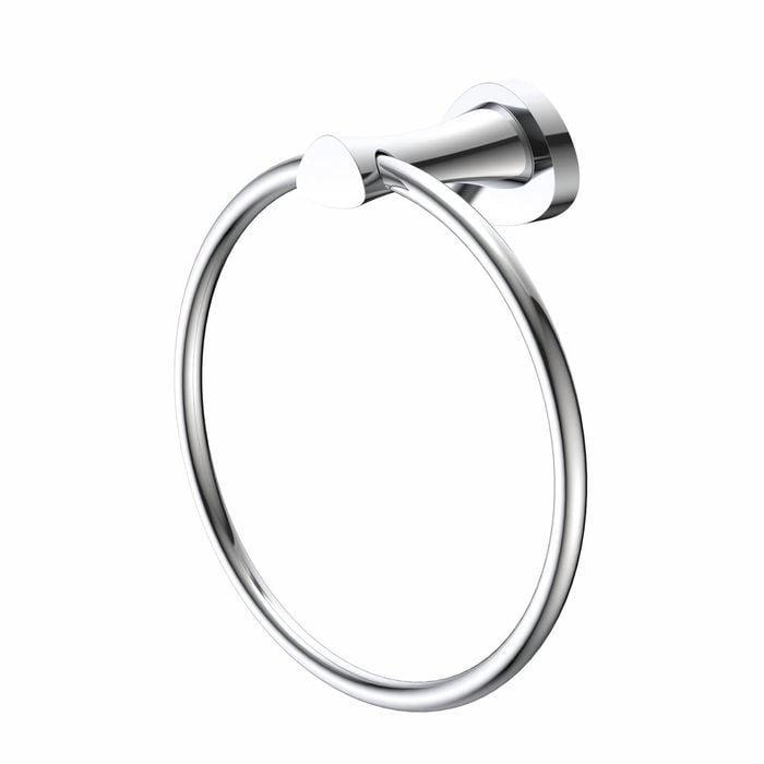 Caroma Polished Chrome Acacia Towel Ring