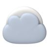Kreafunk Kids Cloudy Lamp - Cloudy Blue
