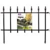 Jack 560 x 460mm Black Brunswick Spear Top Garden Edging