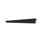 Flexi Storage Home Solutions 320mm Black Double Slot Bracket