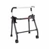 Rollator - Adjustable, Foldable Walking Frame With Non-slip Grips, Aluminium Finish - Tall