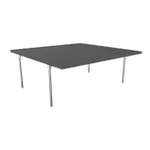 Absco Structures 5.5 x 5.5 x 2.37 Monument Double Skillion Carport