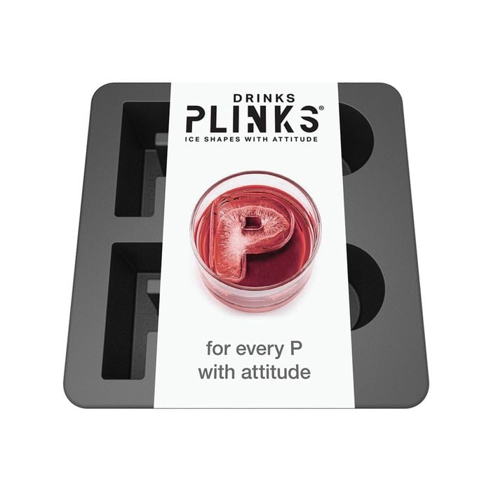 DrinksPlinks Letter P Ice Cube Tray