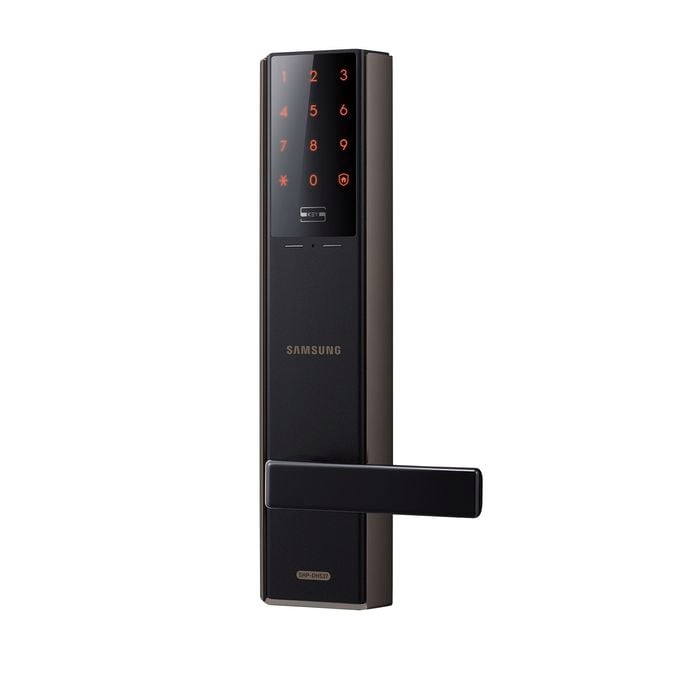 Samsung Black Keyless Digital Mortise Lock