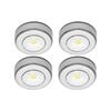 Click LED Puck Lights - 4 Pack