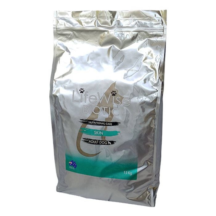Lifewise Biotic Skin Nutritional Care Dry Dog Food W/ Fish Rice Oats 13kg