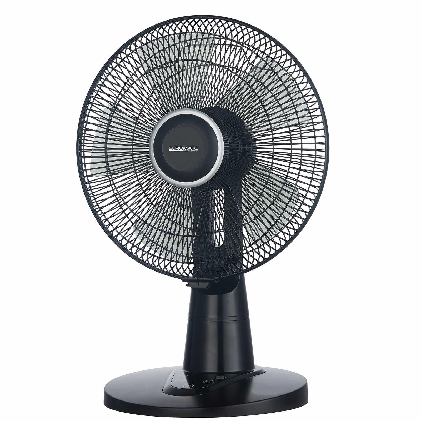 Euromatic 30cm Chrome Desk Fan thumbnail 2