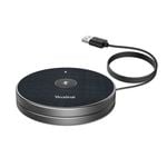 Yealink VCM36-W Wireless Microphone for Video Conference System, HD Voice 6-Meter 360° Voice Pickup, Full-Duplex technology, US