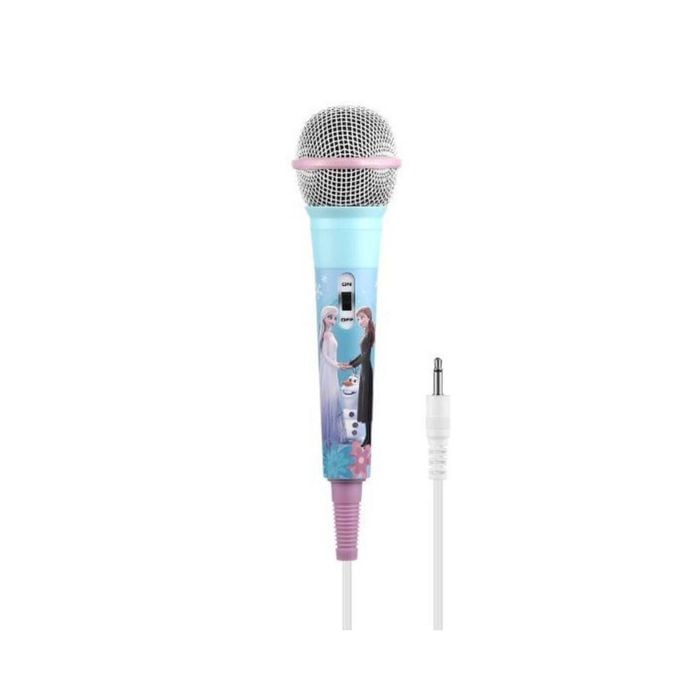 Disney Frozen Auxiliary Microphone With 3m Aux Cable And 6.5mm Adapter Plug & Play Design