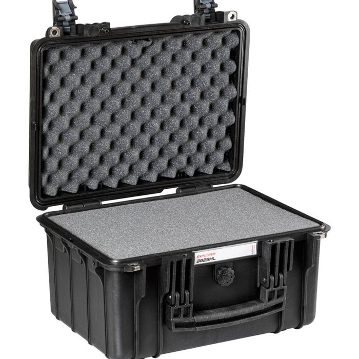 Explorer 3823hlb Black Heavenly Light Waterproof Foam Filled Case