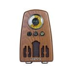 Vintage Hardwood AM/FM Bluetooth Radio Classic Retro Radio with Tone Control
