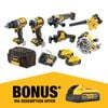 DeWALT 18V XR 5.0Ah 6 Piece Combo Kit DCZ601P2-XE