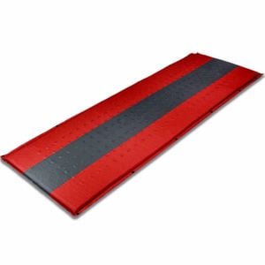 Self Inflating Mattress Sleeping Pad Mat Air Bed Camping Camp Hiking Joinable - Red