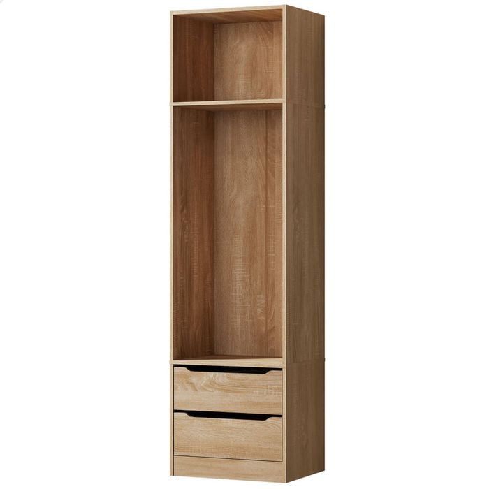 ALFORDSON Chest of 2 Drawers Office Storage Cabinet Wood