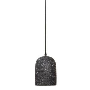 Black Terrazzo Style 20CM Concrete Pendant