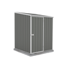 Absco Sheds 1.52 x 1.52 x 2.08m Woodland Grey Space Saver Single Door Garden Shed