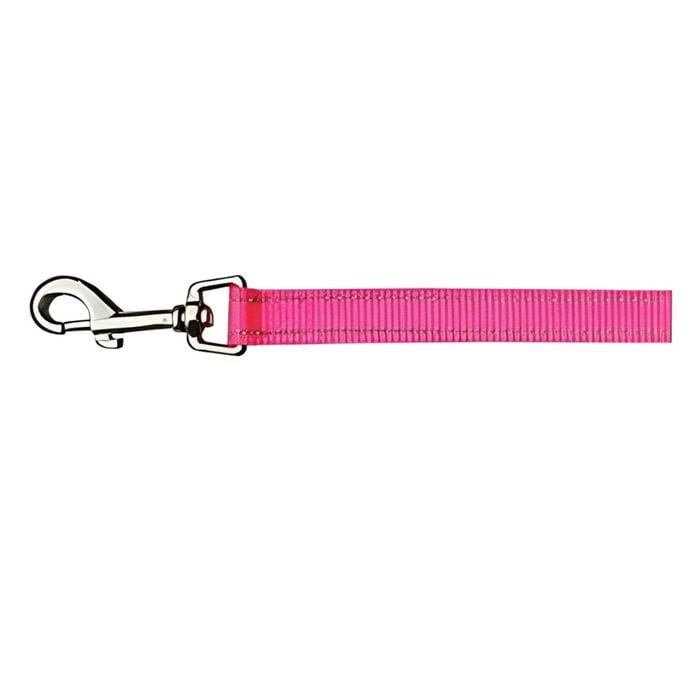 Beau Pets Australia Reflective Nylon Lead For Dogs - Pink 20 Mm X