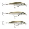 3x Rapala 12cm Saltwater X Rap Jerkbait Fishing Lures - Mangrove Minnow